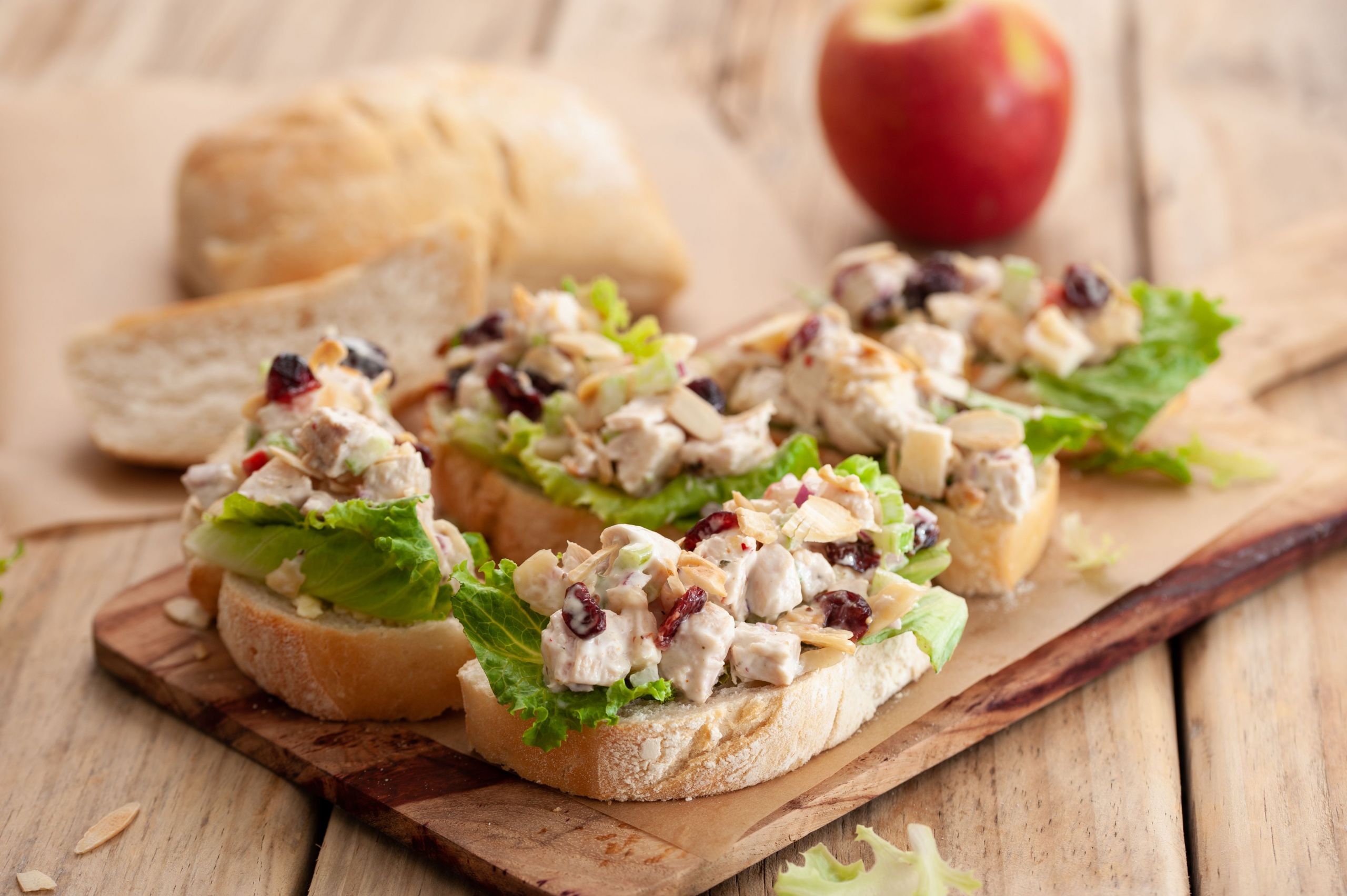 Chicken Salad Recipe with Apples Lovely Chicken Salad with Apples and Cranberries Recipe
