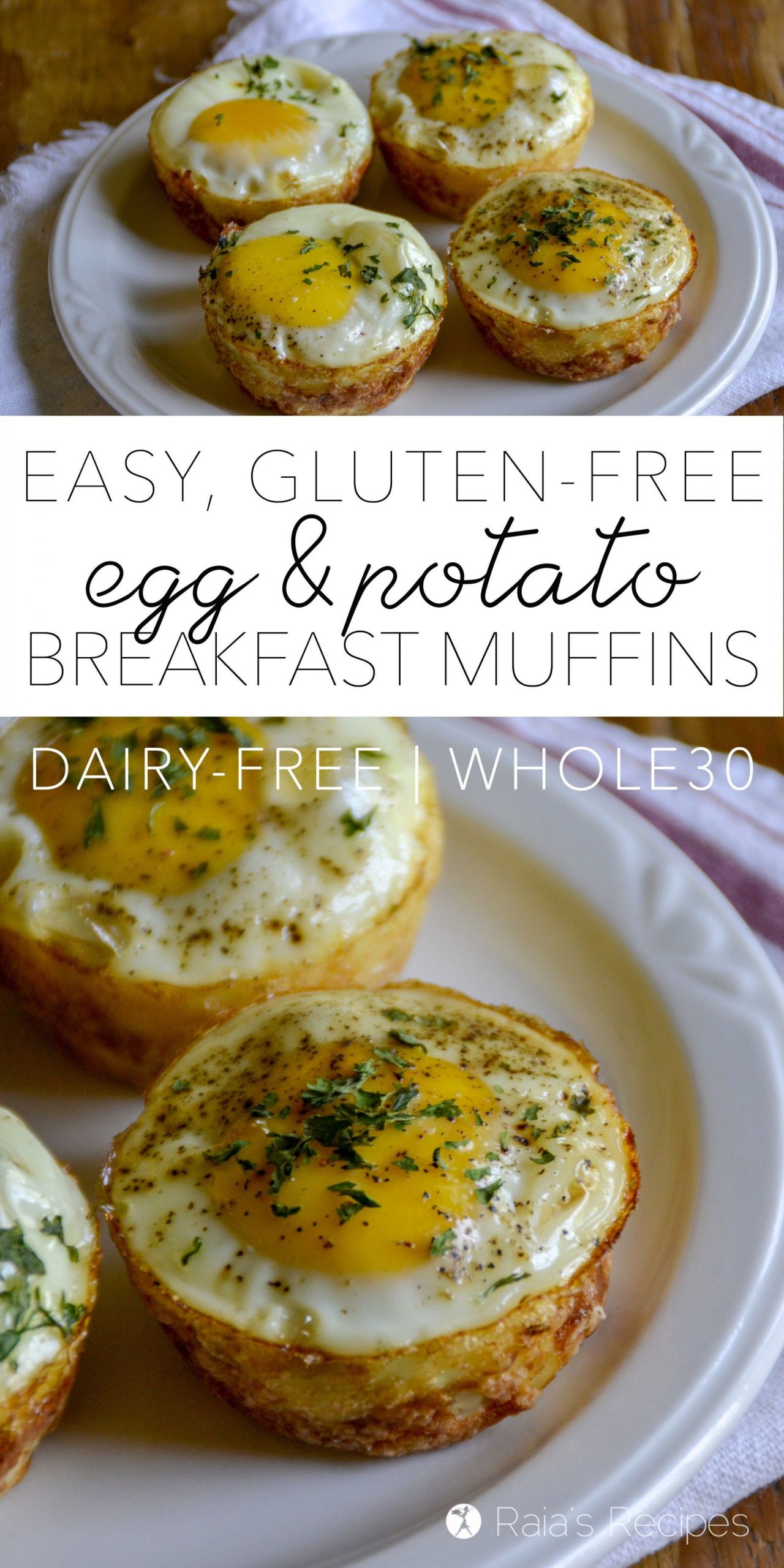 Dairy And Egg Free Breakfast Recipes
 Easy Gluten Free Egg & Potato Breakfast Muffins Dairy