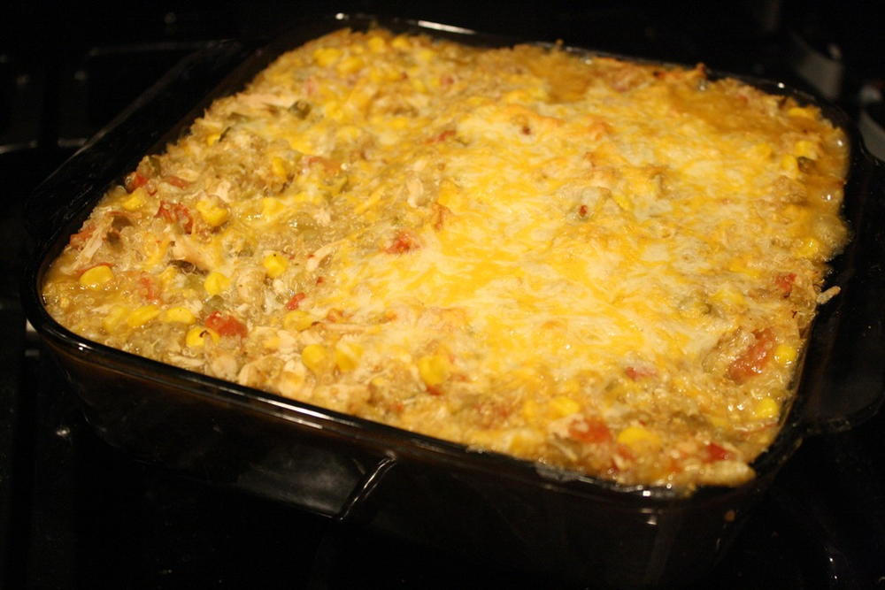 Easy Mexican Casserole
 Four Can Mexican Casserole