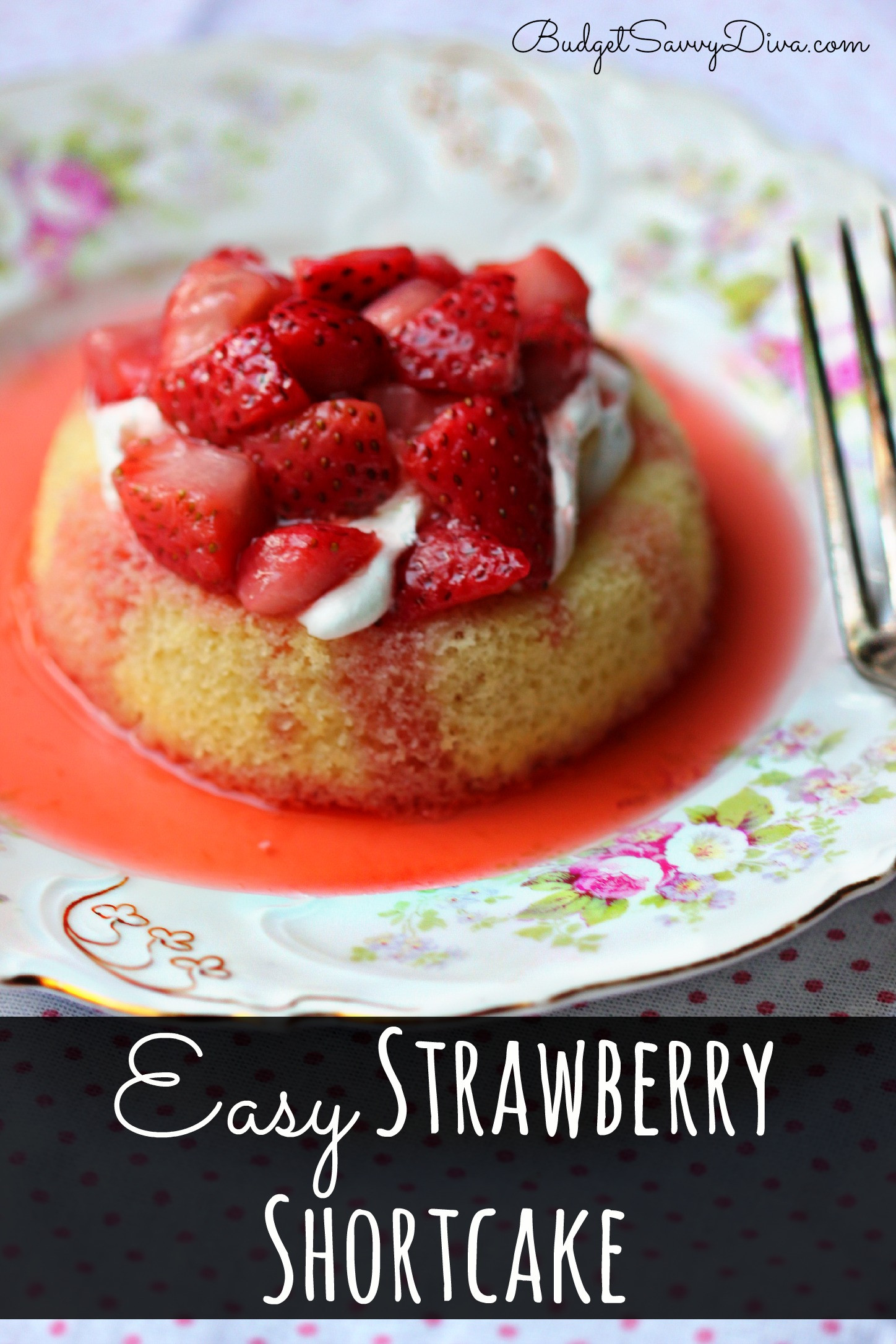Easy Strawberry Shortcake Recipe
 Easy Strawberry Shortcake Recipe