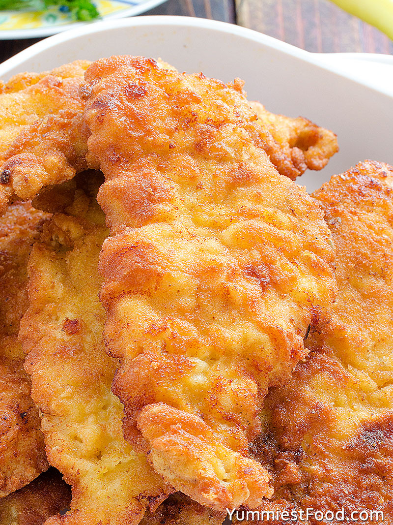 Fried Boneless Chicken Breast
 Fried Chicken Breast Recipe from Yummiest Food Cookbook