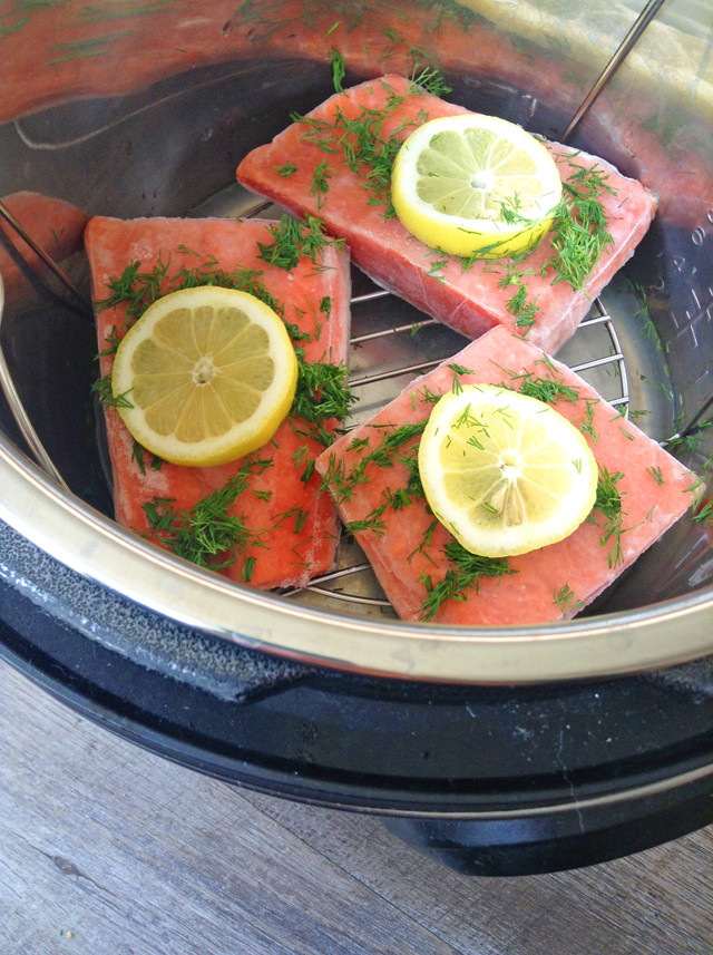 Frozen Fish Recipes
 10 Minute Instant Pot Salmon From Frozen
