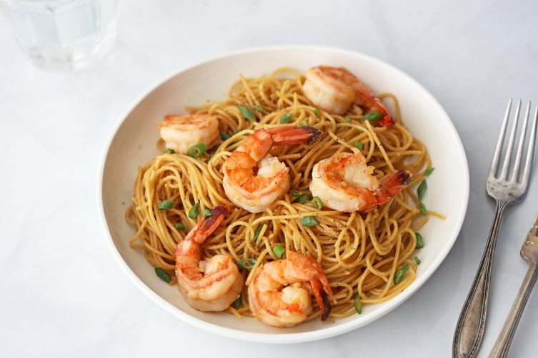 Garlic Noodles with Shrimp Beautiful Garlic Noodles with Shrimp Recipe On Food52