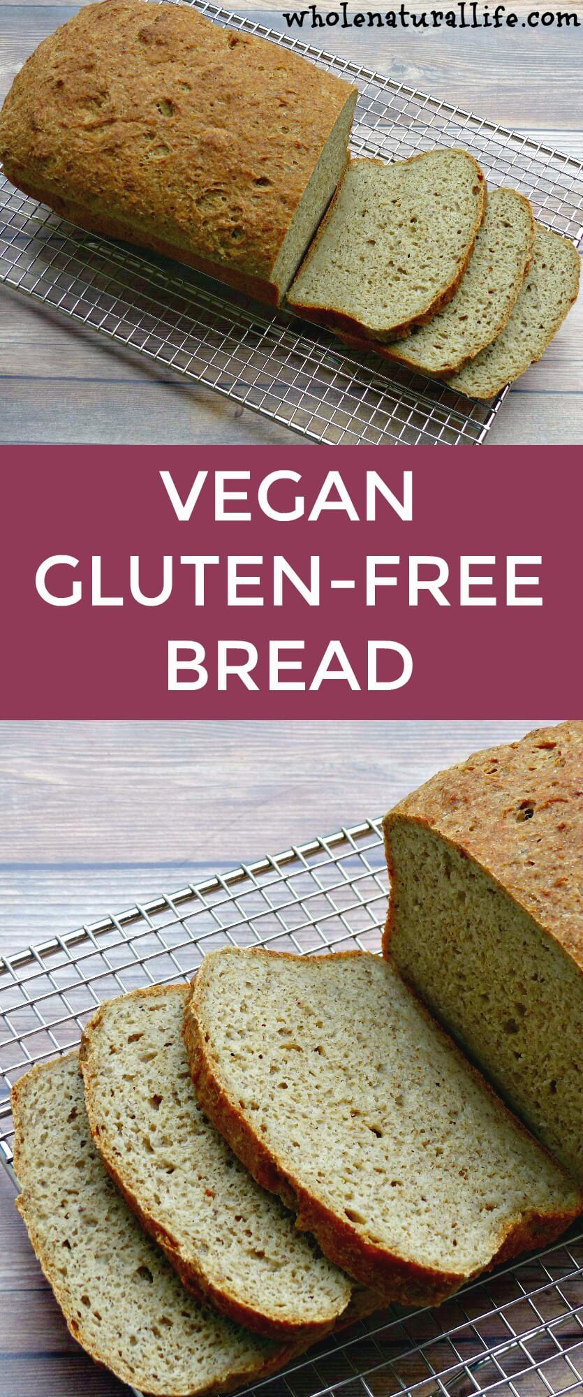 Gluten Free and Dairy Free Bread Luxury Vegan Gluten Free Bread whole Natural Life
