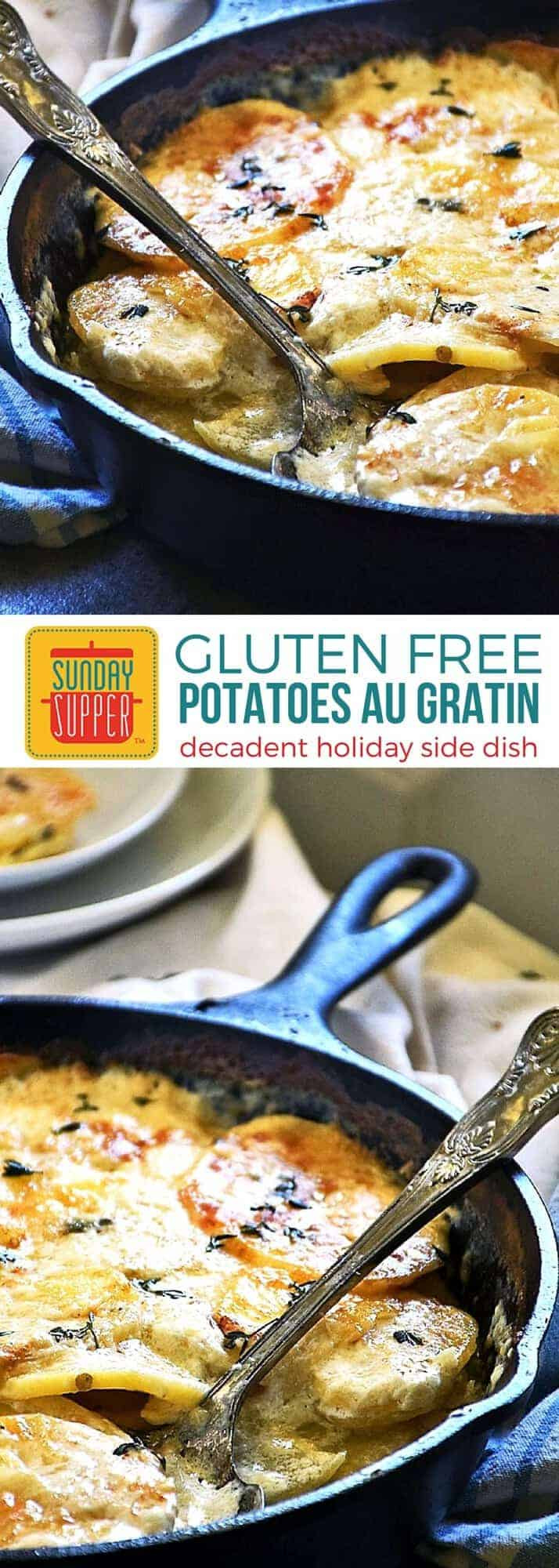 Gluten Free Au Gratin Potatoes
 Gluten Free Au Gratin Potatoes Sunday Supper Movement