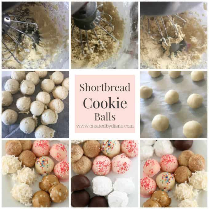 Gourmet Decorated Shortbread Cookies
 shortbread cookie balls With