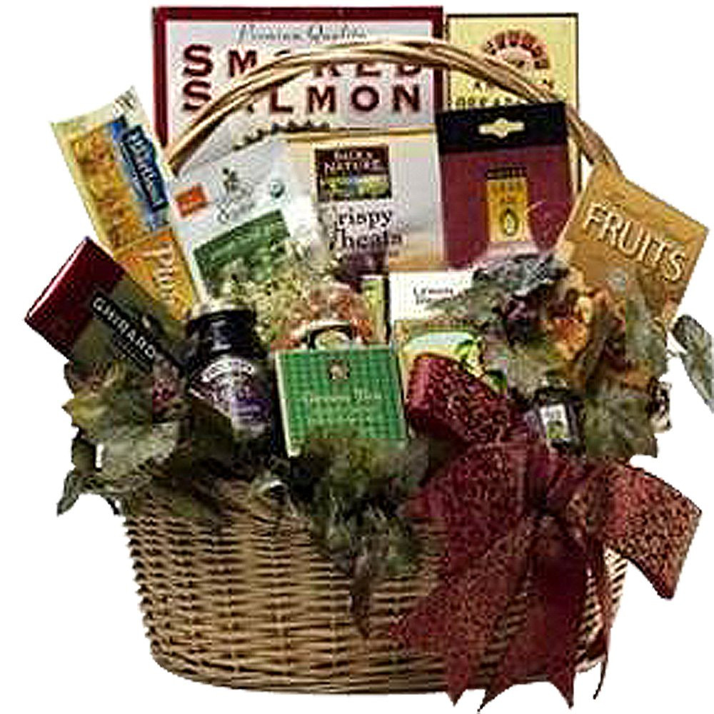 Gourmet Food Gifts
 Gift Basket Heart Healthy Gourmet Food & Snacks Treats
