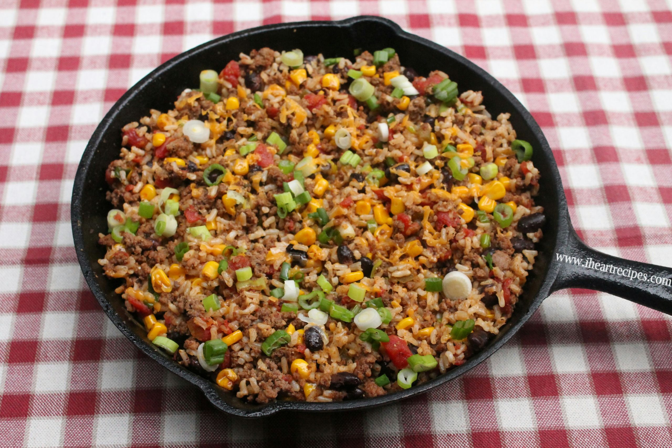Ground Beef Meals
 Tex Mex Ground Beef Skillet I Heart Recipes