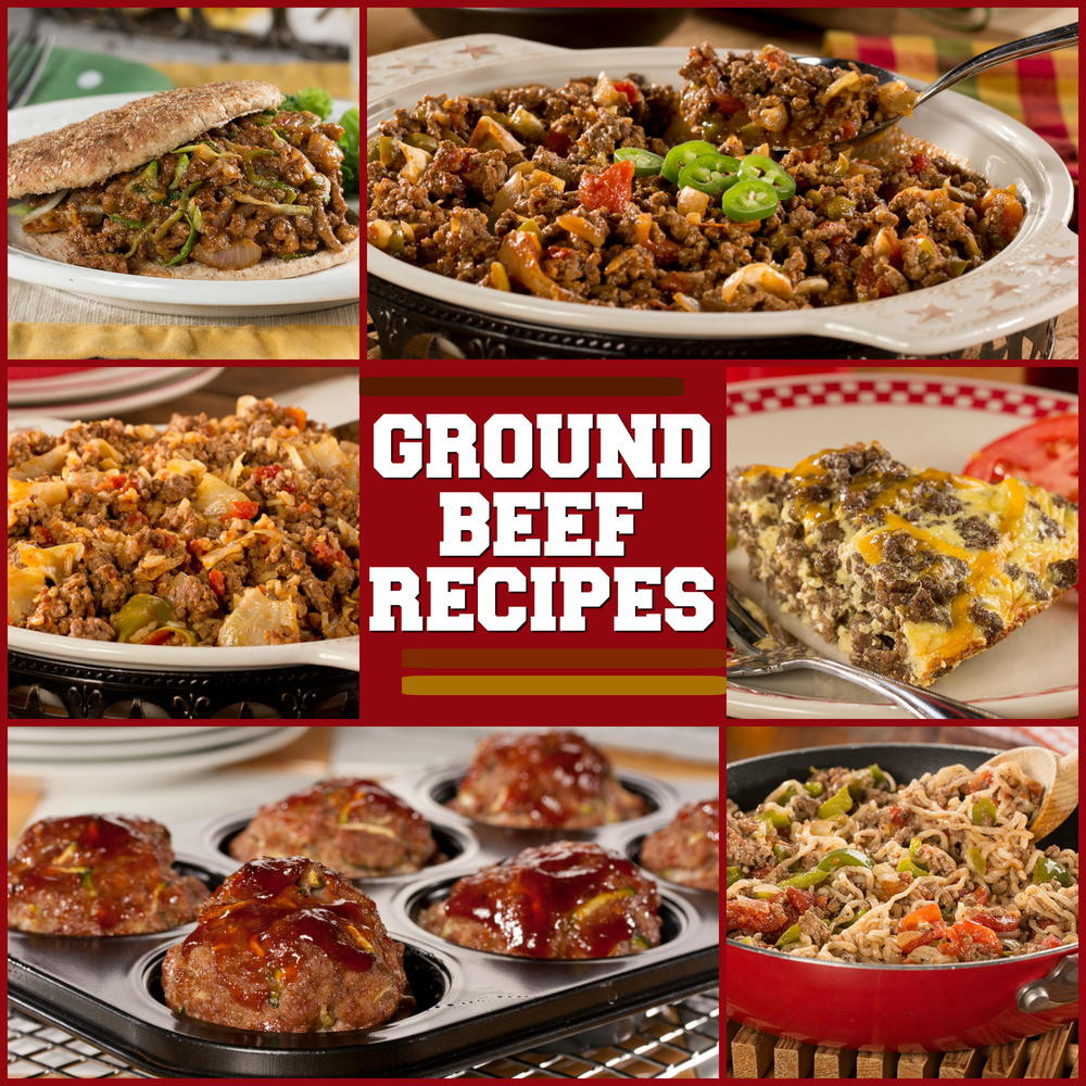 Ground Beef Meals
 Recipes with Ground Beef