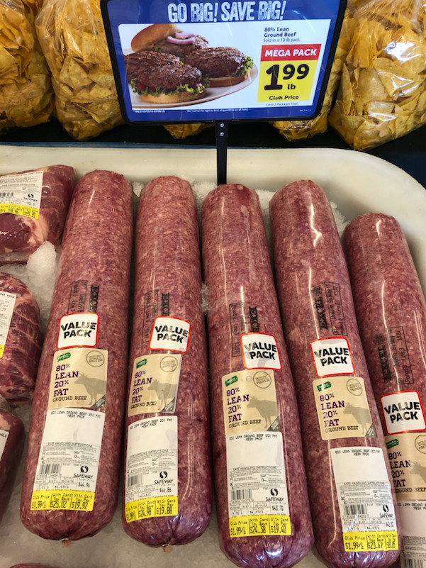 Ground Beef Sale
 Hot Safeway Bulk Buy Deals Ground Beef Just $1 99 Per Lb