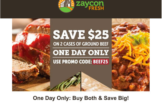 Ground Beef Sale
 $25 off Ground Beef e Day ly Nationwide Beef Sale
