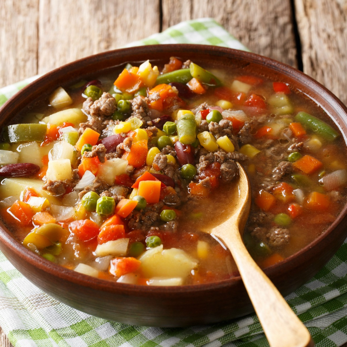 Ground Beef Vegetable Soup
 Easy Ve able Beef Soup The Weary Chef