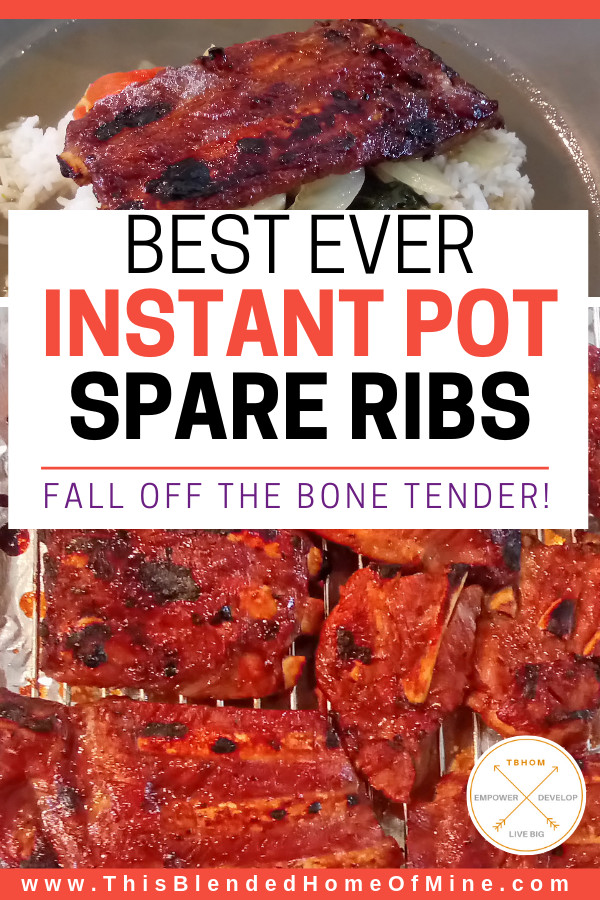 Instant Pot Pork Spare Ribs Awesome Best Ever Instant Pot Pork Spare Ribs Recipe