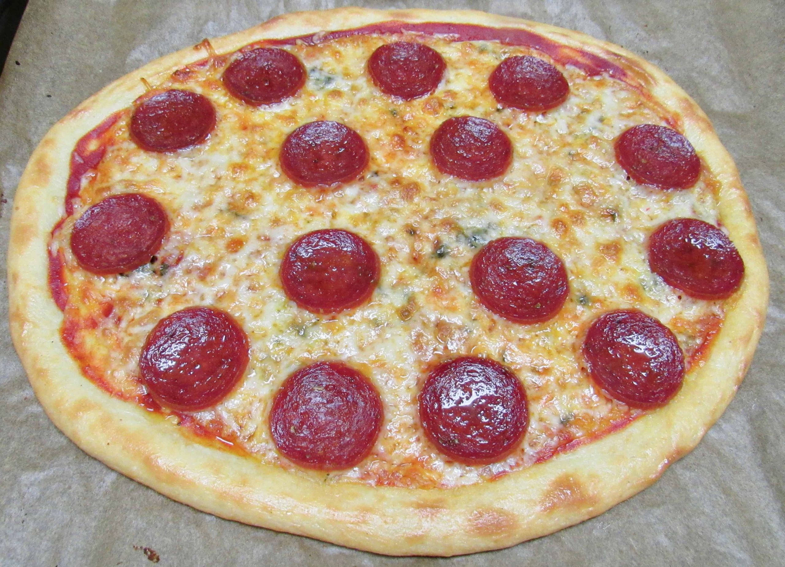 Keto Pepperoni Pizza
 Fathead Pepperoni Pizza Keto Low Carb & Gluten Free