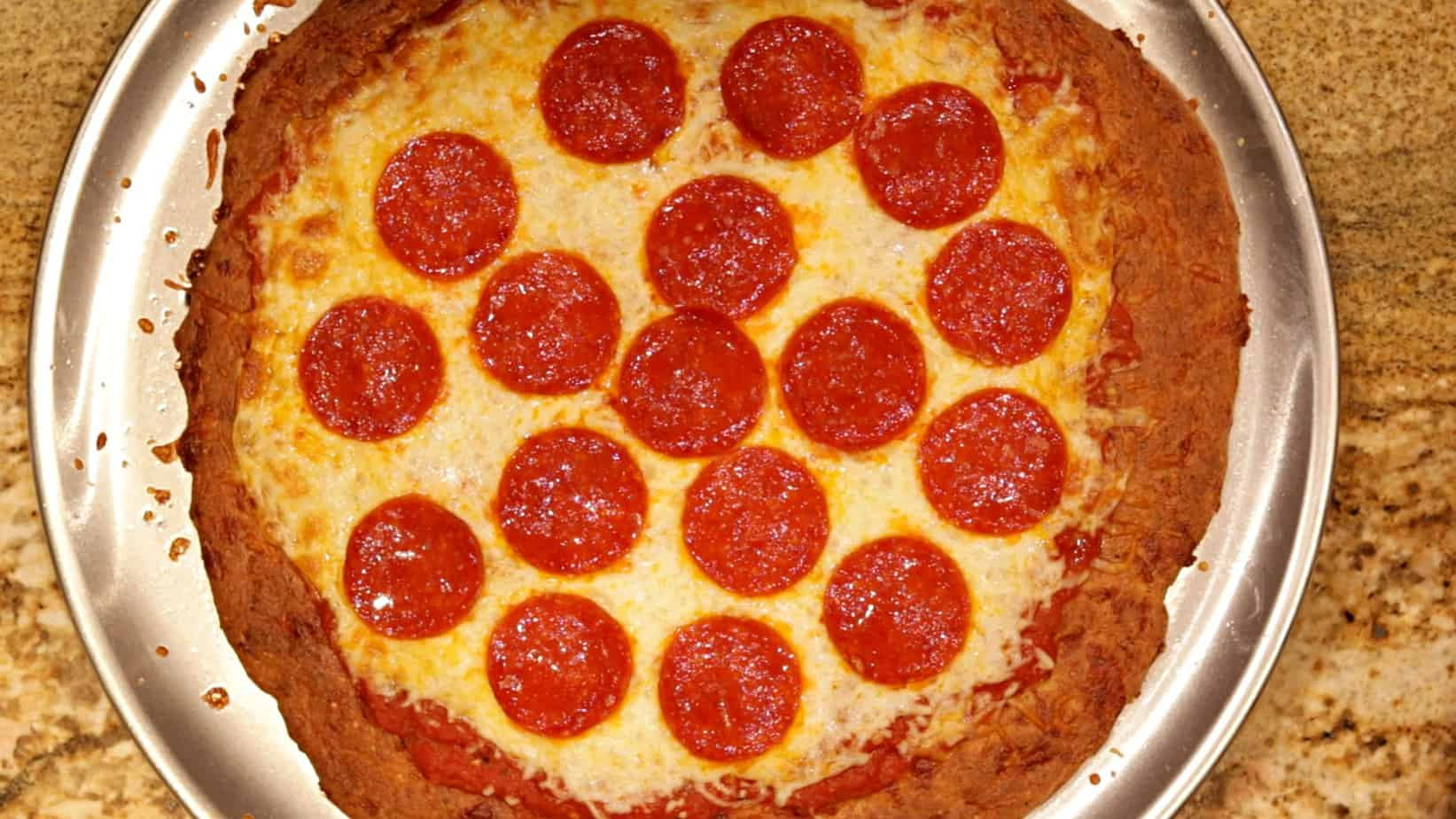 Keto Pepperoni Pizza Beautiful Keto Pepperoni Pizza Recipe