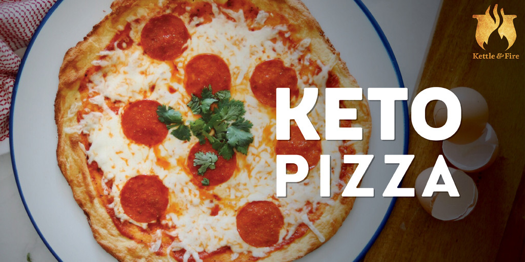 Keto Pepperoni Pizza
 Keto Pizza with Pepperoni Delicious Low Carb Keto