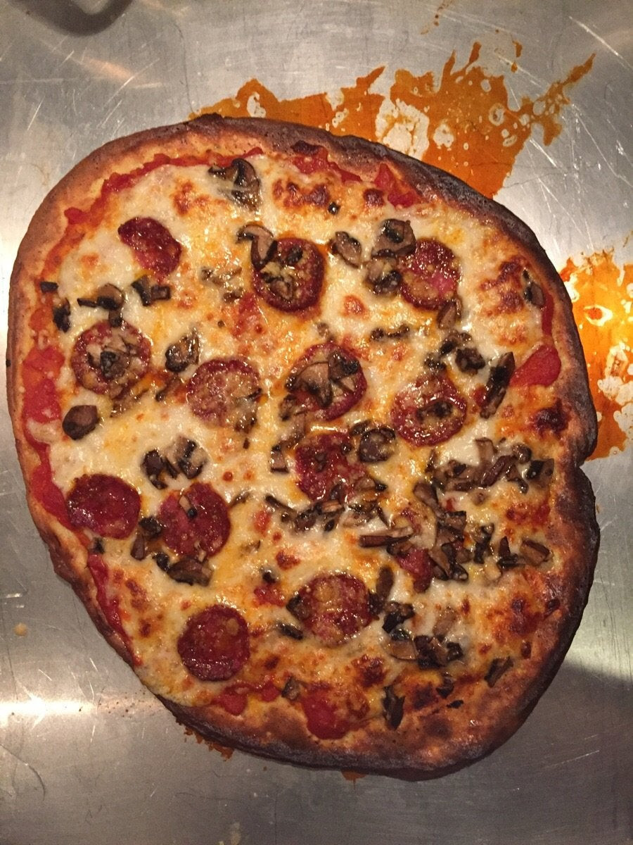 Keto Pepperoni Pizza
 Keto Fat Head Pepperoni Pizza Pizza