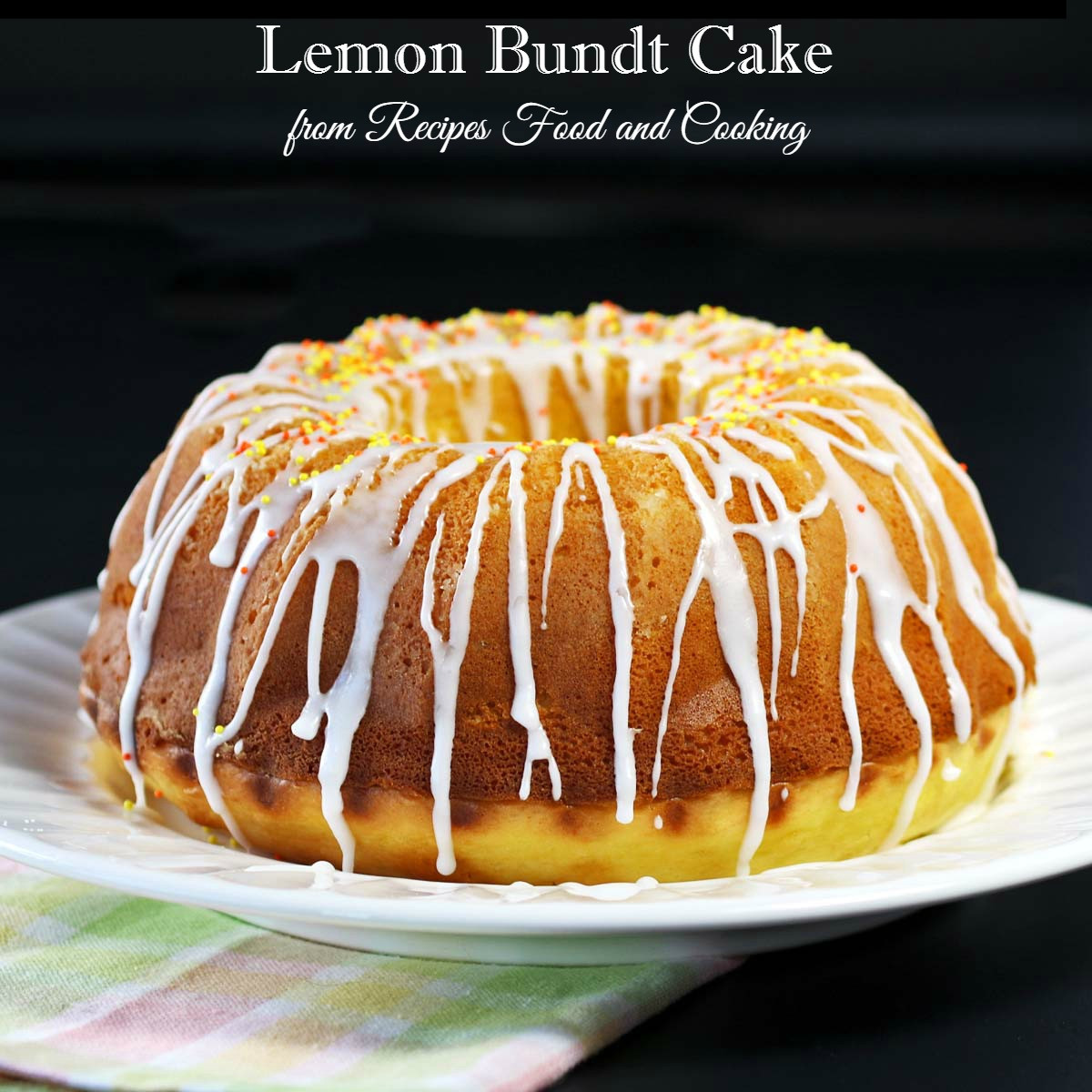 Lemon Bundt Cake Recipe
 Lemon Bundt Cake BundtBakers Recipes Food and Cooking
