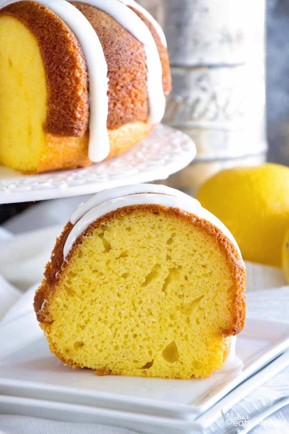 Lemon Bundt Cake Recipe
 Lemon Bundt Cake with Lemon Frosting Julie s Eats & Treats