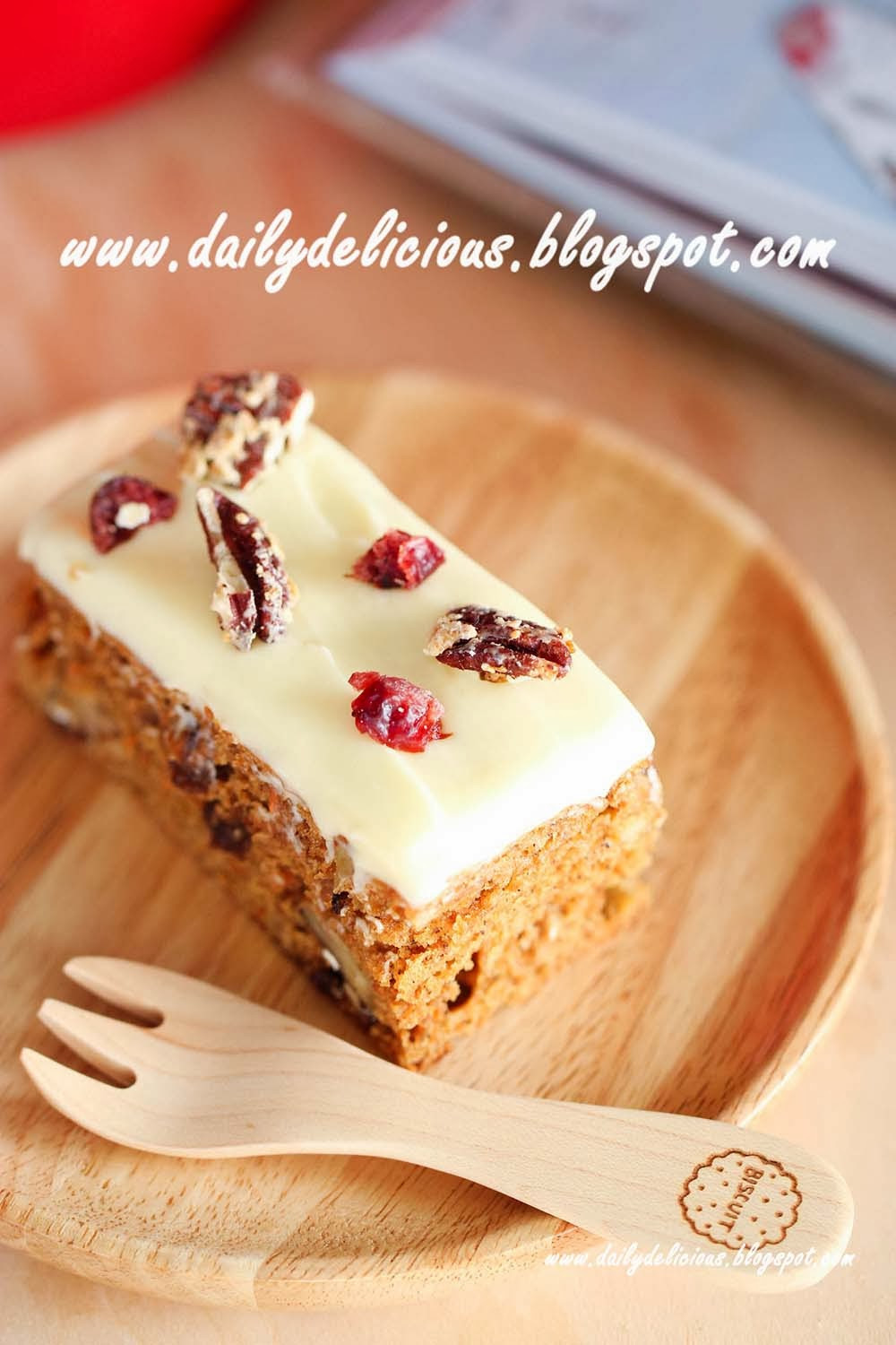 Low Calorie Carrot Cake
 dailydelicious Low fat carrot cake Delicious carrot cake