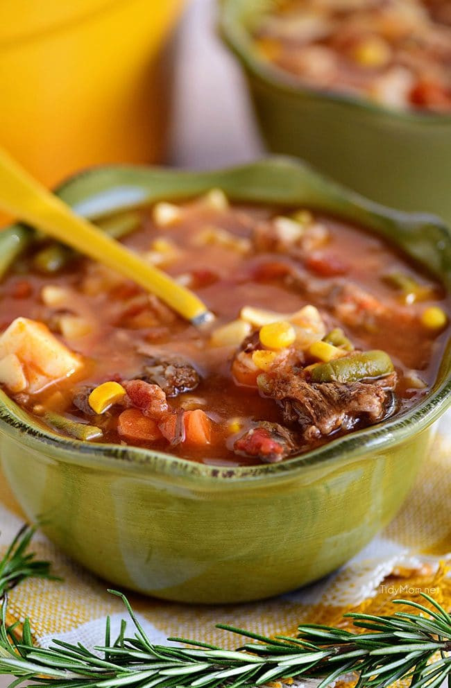 Old Fashioned Vegetable Beef Soup
 Old Fashioned Ve able Beef Soup Just Like Grandma Made