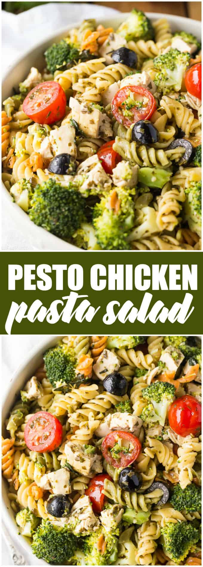 Pesto Chicken Salad
 Pesto Chicken Pasta Salad Simply Stacie