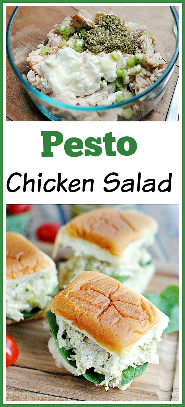 Pesto Chicken Salad
 Pesto Chicken Salad