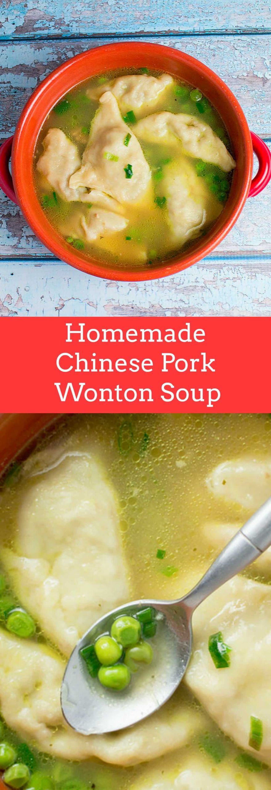Pork Wonton Soup
 Homemade Chinese Pork Wonton Soup Brooklyn Farm Girl