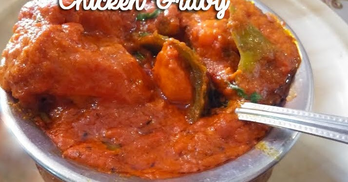 Side Dishes For Curry Chicken
 Easy Chicken Gravy Recipe Spicy Chicken Curry Roti