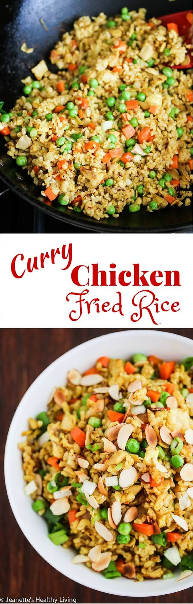 Side Dishes For Curry Chicken
 Chicken Curry Fried Rice Recipe Jeanette s Healthy Living
