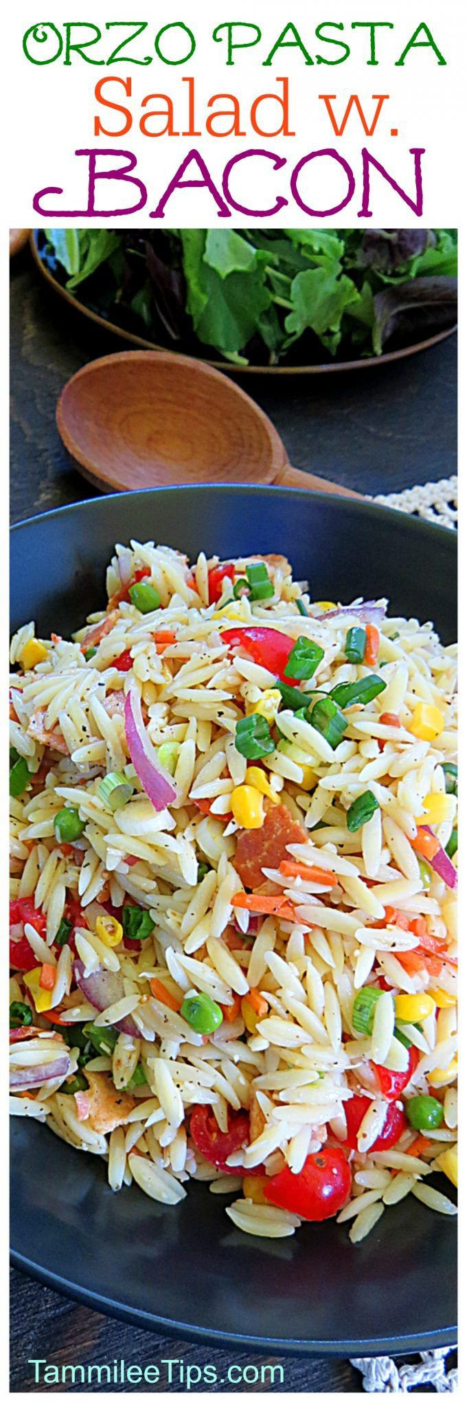 Side Dishes To Bring To A Party
 Easy Cold Orzo Pasta Salad with Bacon & Parmesan