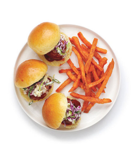 Side Dishes With Sliders
 Barbecue Meatball Sliders