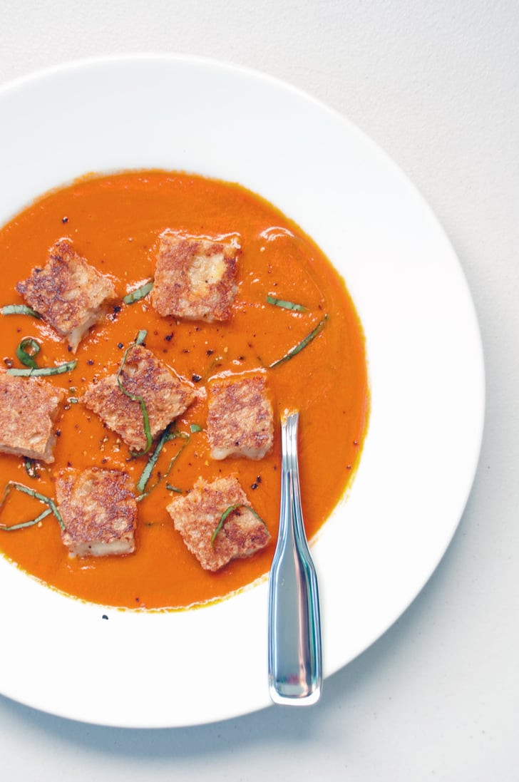 Spicy Tomato Soup
 Spicy Tomato Soup With Grilled Cheese Croutons