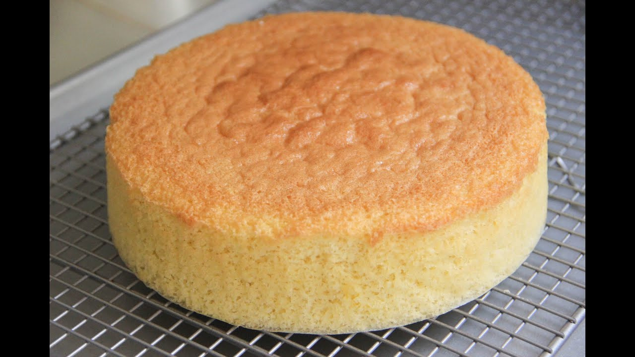 Sponge Cake Recipes
 Sponge Cake Recipe Japanese Cooking 101