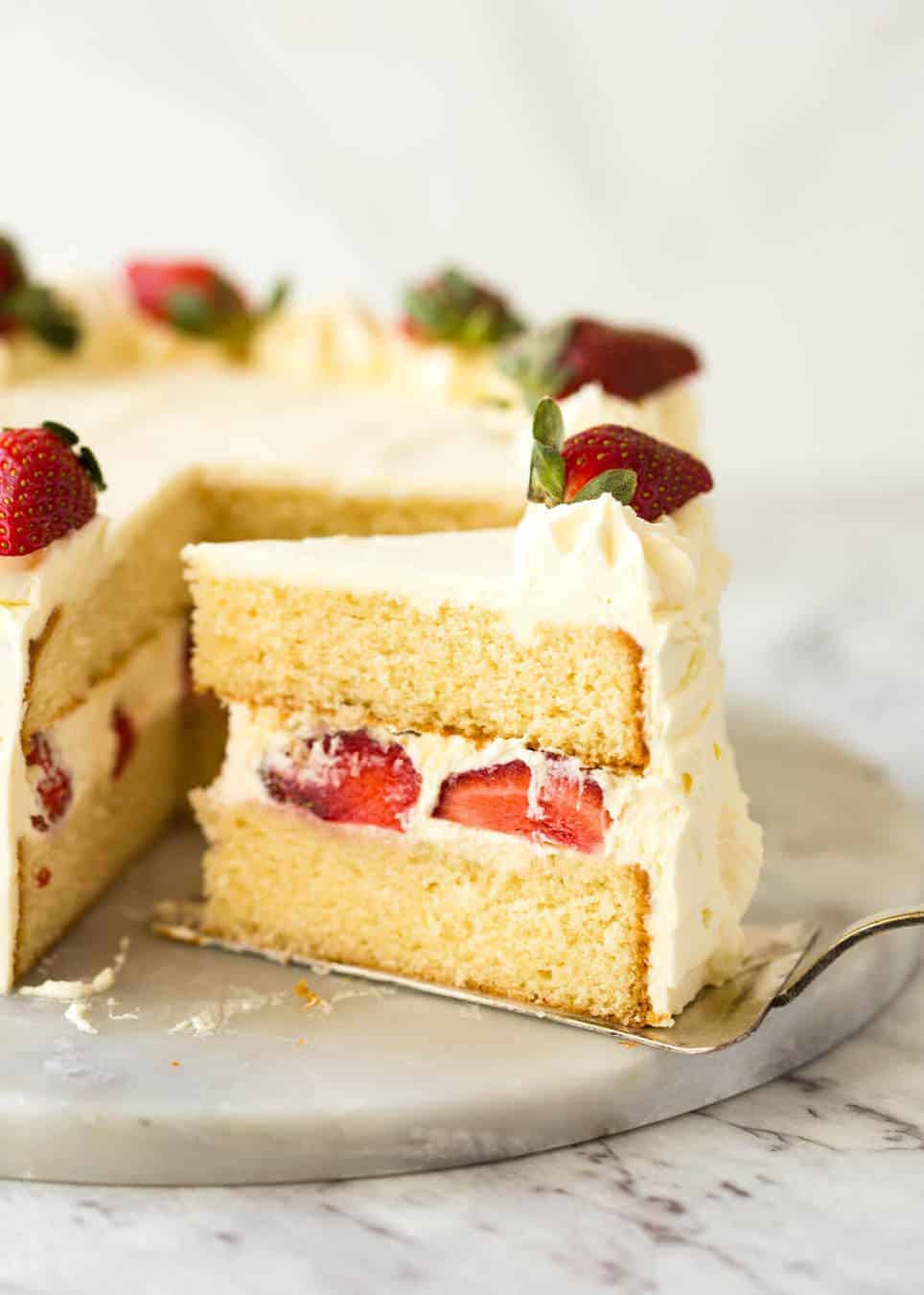 Sponge Cake Recipes
 Vanilla Sponge Cake
