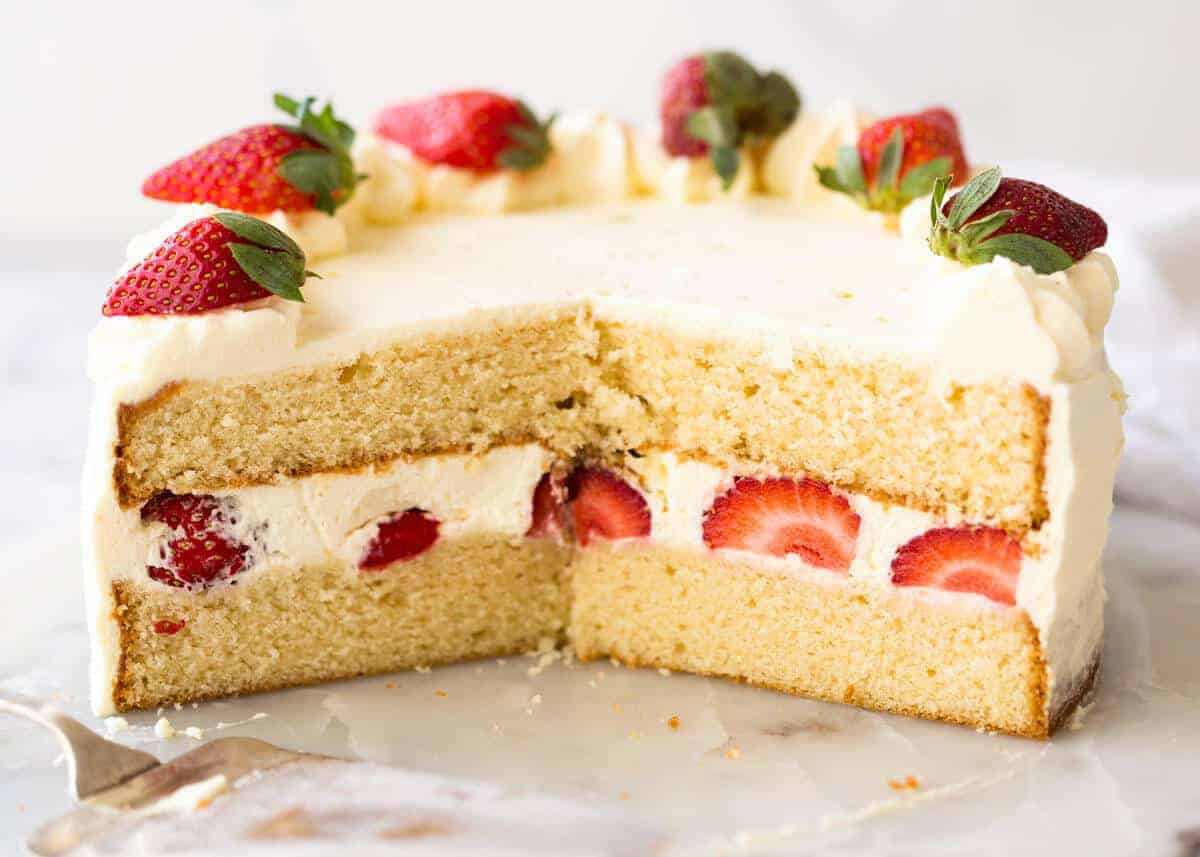 Sponge Cake Recipes
 Vanilla Sponge Cake