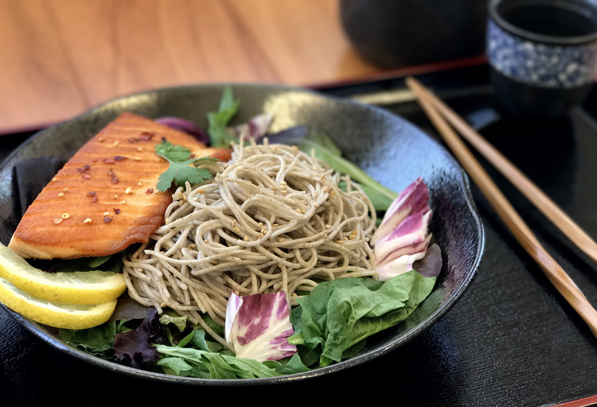 Substitute For Soba Noodles
 Soba Salad Substitute with Somen Japanese Noodles and