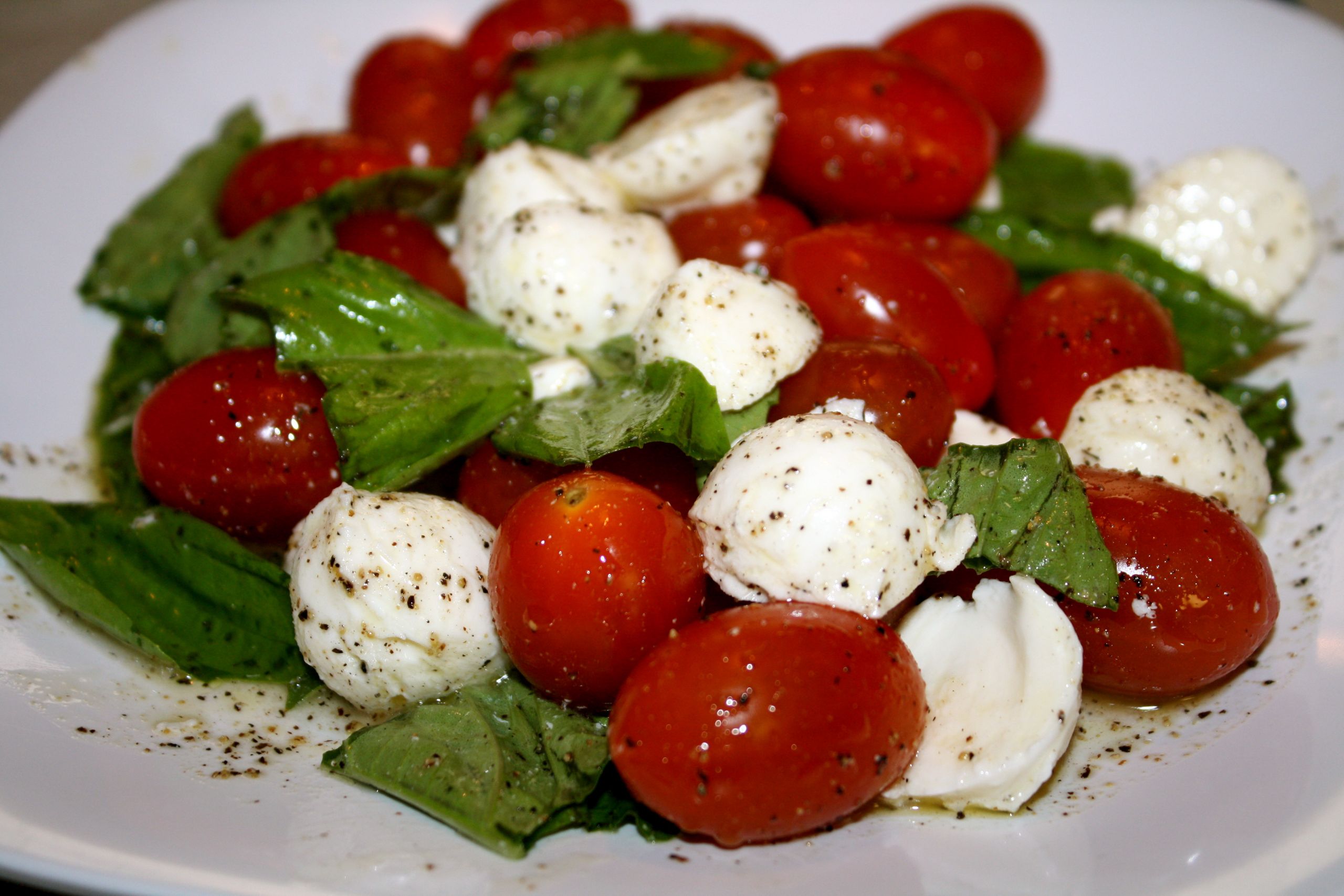Tomato Caprese Salad
 Cherry Tomato Caprese Salad – The Quotable Kitchen