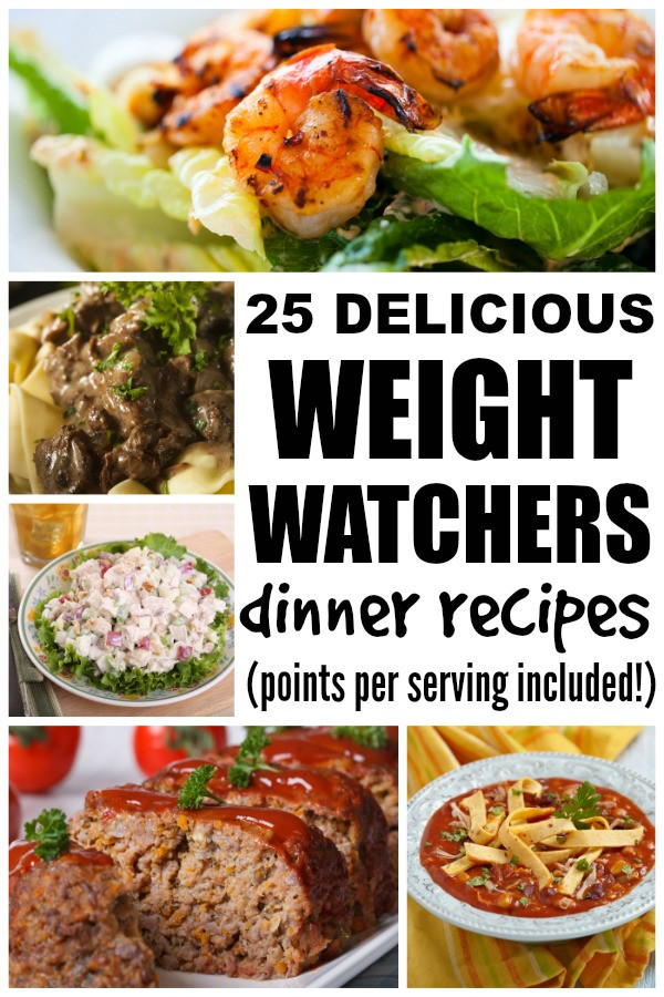 Weight Watchers Dinners
 25 Weight Watchers dinner recipes points per serving