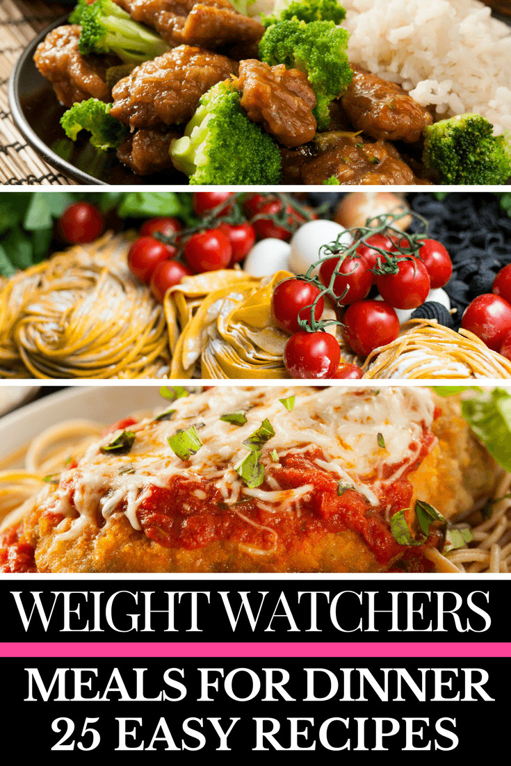 Weight Watchers Dinners
 25 Easy & Fast Weight Watchers Meals for Dinner Word To