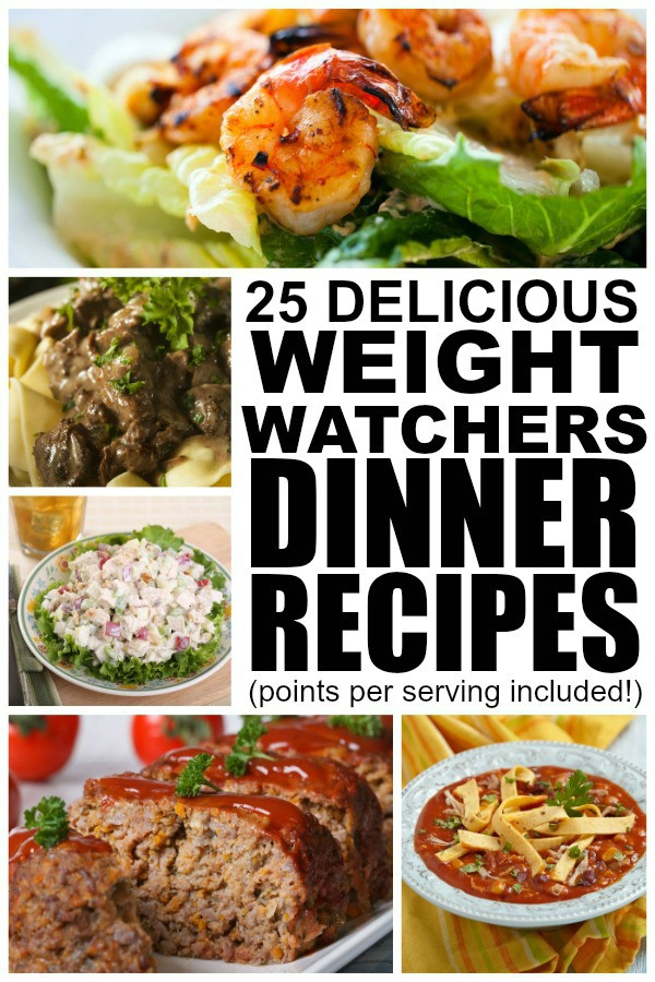 Weight Watchers Dinners
 25 Weight Watchers dinner recipes