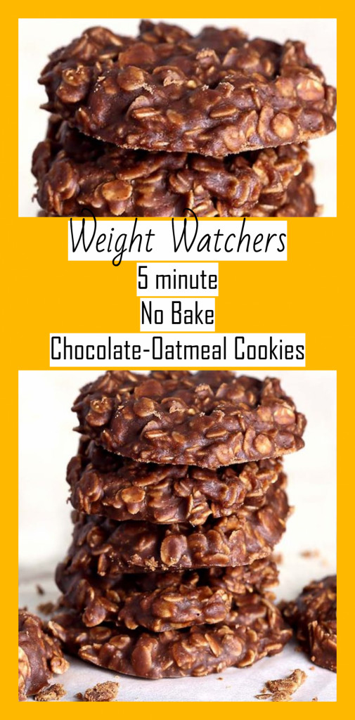 Weight Watchers No Bake Cookies
 No Bake Chocolate Peanut Butter Cookies Weight Watchers