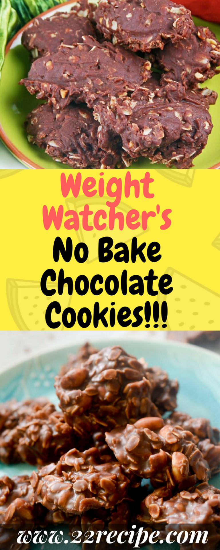 Weight Watchers No Bake Cookies
 WEIGHT WATCHERS NO BAKE CHOCOLATE COOKIES 4 Smart Points