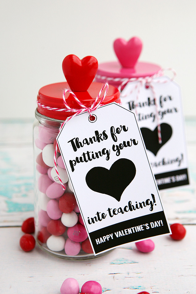 Be My Valentine Gift Ideas
 Valentine s Day Gifts For Teachers Eighteen25