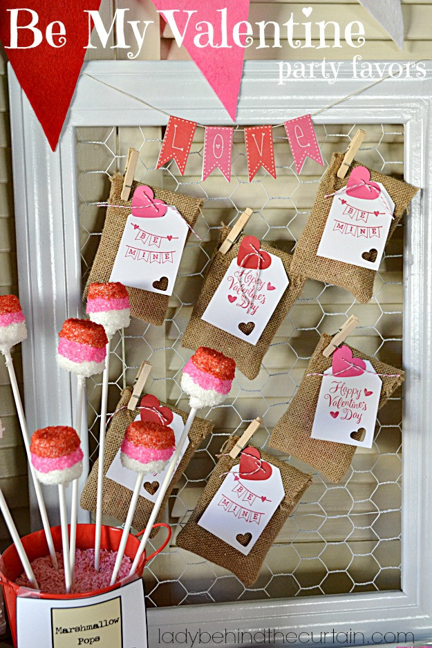 Be My Valentine Gift Ideas
 Be My Valentine Party Favors