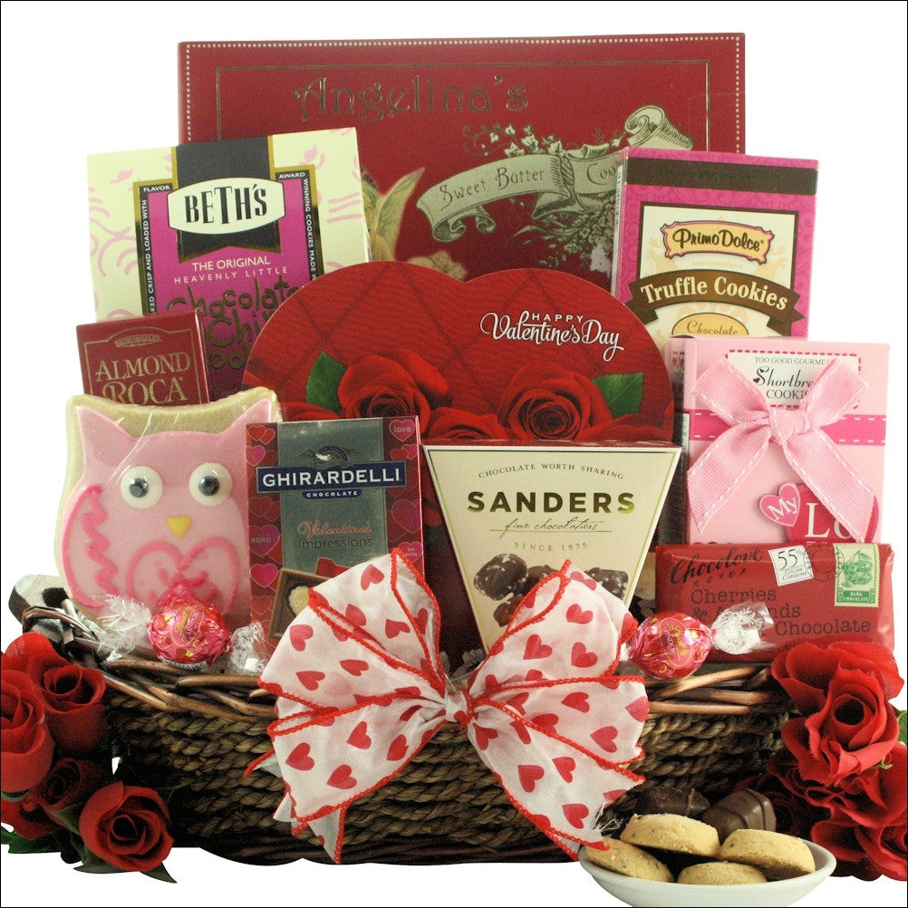 Candy Gift Baskets For Valentines Day
 Valentine s Day Chocolate & Sweets Gift Basket