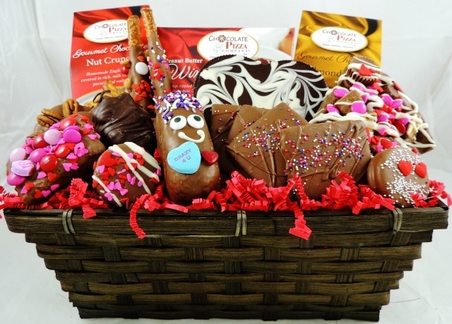 Candy Gift Baskets For Valentines Day
 Valentine All My Love Gift Basket Chocolate Pizza
