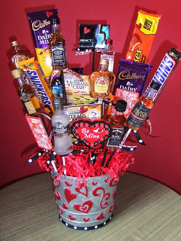 Candy Gift Baskets For Valentines Day
 Discovered Treasures Affordable DIY Valentine s Day Gift