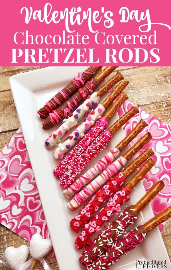 Chocolate Covered Pretzels For Valentine Day
 Valentine s Day Chocolate Covered Pretzels Recipe
