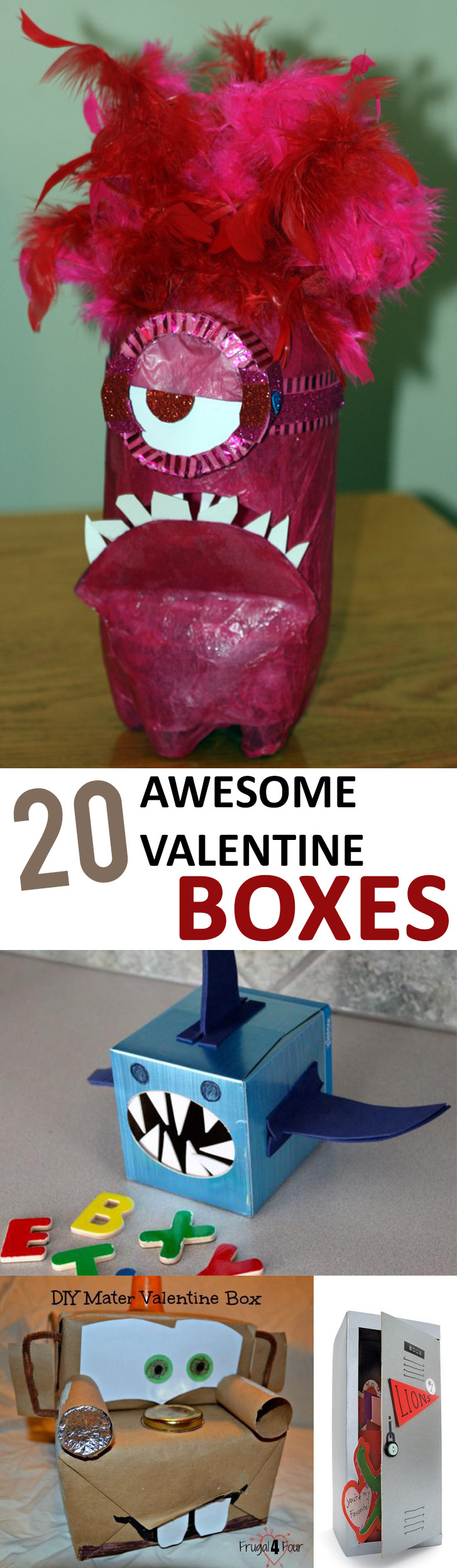 Cool Valentines Day Ideas
 20 Awesome Valentine Boxes